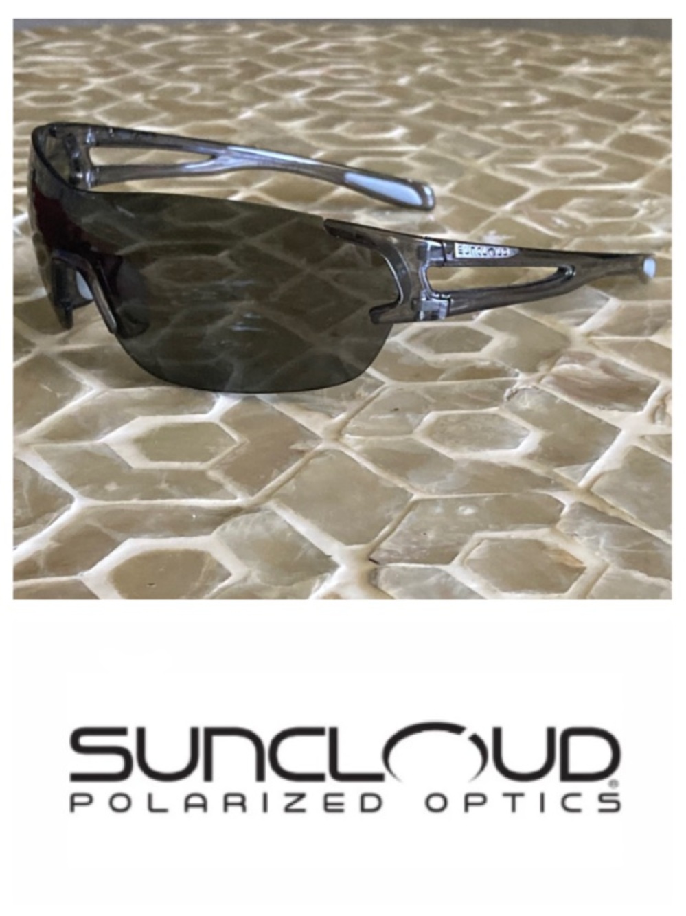 Suncloud Airway Polarized Sunglasses in charcoal grey